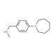 N-(4-Azepan-1-ylbenzyl)-N-methylamine - chemical structure image