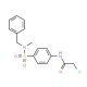 N-(4-{[benzyl(methyl)amino]sulfonyl}phenyl)-2-chloroacetamide - chemical structure image