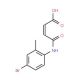 N-(4-Bromo-2-methylphenyl)maleamic acid (CAS 175205-16-0) - chemical structure image