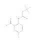 N-(4-Bromo-2-nitrophenyl)carbamic Acid tert-Butyl Ester (CAS 327046-79-7) - chemical structure image
