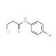 N-(4-Bromo-phenyl)-3-chloro-propionamide - chemical structure image