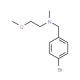 N-(4-Bromobenzyl)-N-(2-methoxyethyl)-N-methylamine - chemical structure image