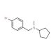 N-(4-Bromobenzyl)-N-cyclopentyl-N-methylamine - chemical structure image
