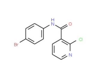 N-(4-bromophenyl)-2-chloronicotinamide - chemical structure image