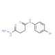N-(4-Bromophenyl)-4-hydrazino-4-oxobutanamide - chemical structure image