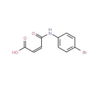 N-(4-Bromophenyl)maleamic acid (CAS 36847-86-6) - chemical structure image