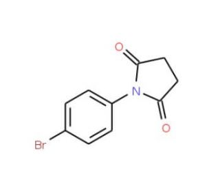 N-(4-Bromophenyl)succinimide (CAS 41167-74-2) - chemical structure image