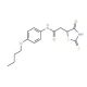N-(4-Butoxyphenyl)-2-(2-mercapto-4-oxo-4,5-dihydro-1,3-thiazol-5-yl)acetamide - chemical structure image