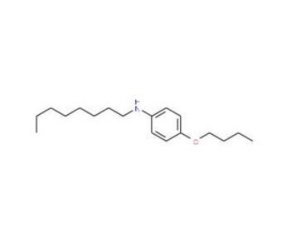 N-(4-Butoxyphenyl)-N-octylamine - chemical structure image