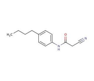 N-(4-Butylphenyl)-2-cyanoacetamide - chemical structure image