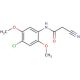 N-(4-Chloro-2,5-dimethoxyphenyl)-2-cyanoacetamide - chemical structure image