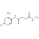 N-(4-Chloro-2-methylphenyl)-4-hydrazino-4-oxobutanamide - chemical structure image
