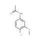 N-(4-Chloro-3-methoxyphenyl)acetamide (CAS 98446-55-0) - chemical structure image