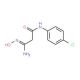N-(4-Chloro-phenyl)-2-(N-hydroxycarbamimidoyl)-acetamide (CAS 61239-34-7) - chemical structure image