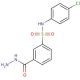 N-(4-Chloro-phenyl)-3-hydrazinocarbonyl-benzenesulfonamide - chemical structure image