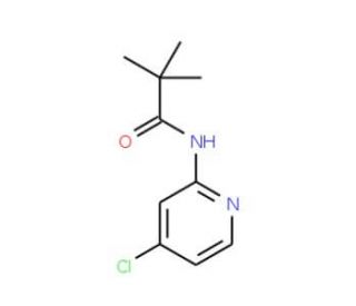 N-(4-Chloro-pyridin-2-yl)-2,2-dimethyl-propionamide (CAS 188577-70-0) - chemical structure image