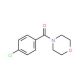 N-(4-Chlorobenzoyl)morpholine (CAS 19202-04-1) - chemical structure image