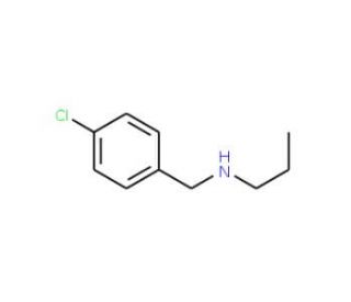 N-(4-Chlorobenzyl)-1-propanamine (CAS 55245-43-7) - chemical structure image