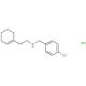 N-(4-Chlorobenzyl)-2-(1-cyclohexen-1-yl)-1-ethanamine hydrochloride - chemical structure image