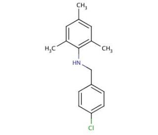 N-(4-Chlorobenzyl)-2,4,6-trimethylaniline - chemical structure image