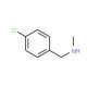 N-(4-chlorobenzyl)-N-methylamine (CAS 104-11-0) - chemical structure image