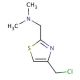 N-{[4-(Chloromethyl)-1,3-thiazol-2-yl]methyl}-N,N-dimethylamine (CAS 140176-73-4) - chemical structure image