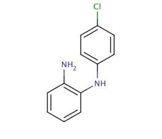 N-(4-Chlorophenyl)-1,2-phenylenediamine (CAS 68817-71-0) - chemical structure image