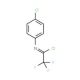 N-(4-chlorophenyl)-2,2,2-trifluoroethanecarbonimidoyl chloride - chemical structure image