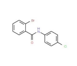 N-(4-Chlorophenyl) 2-bromobenzamide (CAS 66569-06-0) - chemical structure image