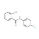 N-(4-Chlorophenyl) 2-bromobenzamide (CAS 66569-06-0) - chemical structure image
