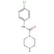N-(4-chlorophenyl)piperazine-1-carboxamide - chemical structure image