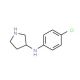 N-(4-Chlorophenyl)pyrrolidin-3-amine - chemical structure image
