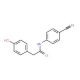 N-(4-Cyano-phenyl)-2-(4-hydroxy-phenyl)-acetamide (CAS 886362-48-7) - chemical structure image