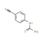 N-(4-cyanophenyl)urea (CAS 86065-51-2) - chemical structure image