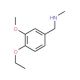 N-(4-ethoxy-3-methoxybenzyl)-N-methylamine - chemical structure image