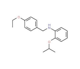 N-(4-Ethoxybenzyl)-2-isopropoxyaniline - chemical structure image