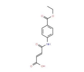 N-(4-Ethoxycarbonylphenyl)maleamic acid (CAS 200126-82-5) - chemical structure image
