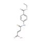 N-(4-Ethoxycarbonylphenyl)maleamic acid (CAS 200126-82-5) - chemical structure image