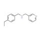 N-(4-ethylbenzyl)-N-(pyridin-3-ylmethyl)amine (CAS 436096-79-6) - chemical structure image