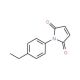 N-(4-Ethylphenyl)maleimide (CAS 76620-00-3) - chemical structure image