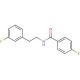 N-(4-Fluoro benzoyl)-2-(3-fuorophenyl) ethylamine - chemical structure image