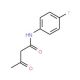 N-(4-Fluoro-phenyl)-3-oxo-butyramide (CAS 2713-85-1) - chemical structure image