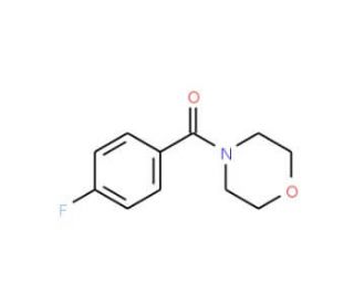 N-(4-Fluorobenzoyl)morpholine (CAS 1978-65-0) - chemical structure image