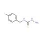 N-(4-fluorobenzyl)hydrazinecarbothioamide - chemical structure image
