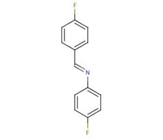 N-(4-Fluorobenzylidene)-4-fluoroaniline (CAS 39769-09-0) - chemical structure image