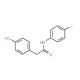 N-(4-Fluorophenyl)-2-(4-hydroxyphenyl)acetamide (CAS 131179-72-1) - chemical structure image