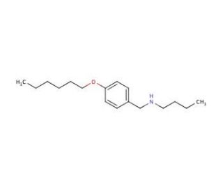 N-[4-(Hexyloxy)benzyl]-1-butanamine (CAS 1040691-83-5) - chemical structure image