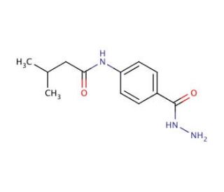 N-[4-(Hydrazinocarbonyl)phenyl]-3-methylbutanamide - chemical structure image