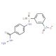 N-(4-Hydrazinocarbonyl-phenyl)-3-nitro-benzenesulfonamide - chemical structure image
