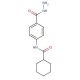 N-[4-(Hydrazinocarbonyl)phenyl]-cyclohexanecarboxamide (CAS 443677-84-7) - chemical structure image